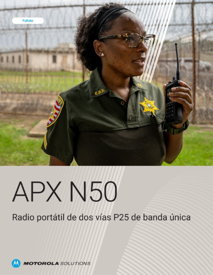 Folleto de APX N50