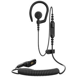 1-Wire Single Earbud with Removable Earhook (PMLN8337A)