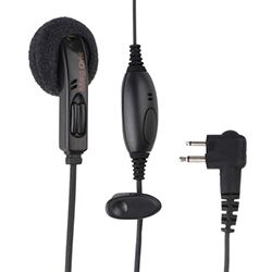 Auriculares Mag One con Micrófono y PTT en Línea, VOX