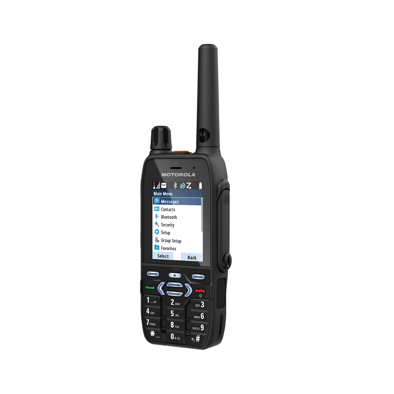MXP600 front turn view
