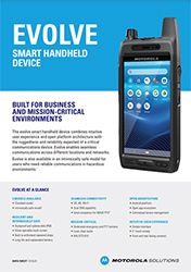 Evolve device datasheet link