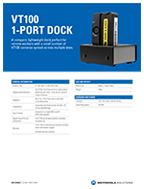 VT100 1-Port Dock Specifications