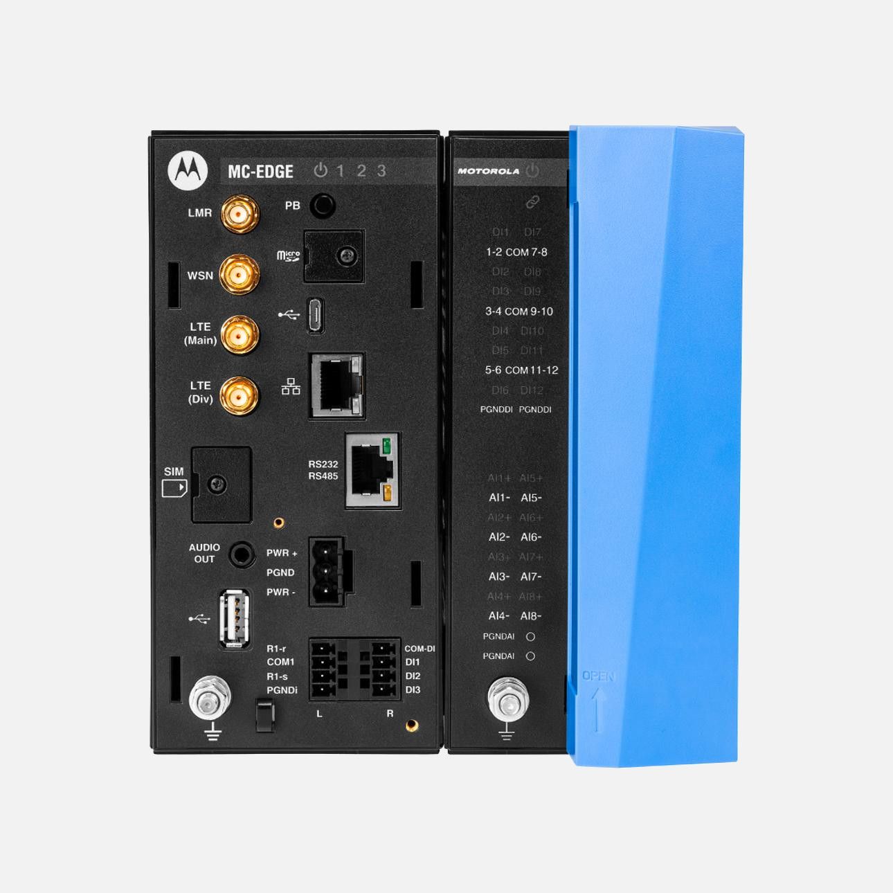 Image of the MC-Edge with 1 IO expansion module