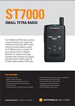 ST7000 Specification Sheet