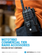 MOTOTRBO Commercial Tier Accessory Catalog 